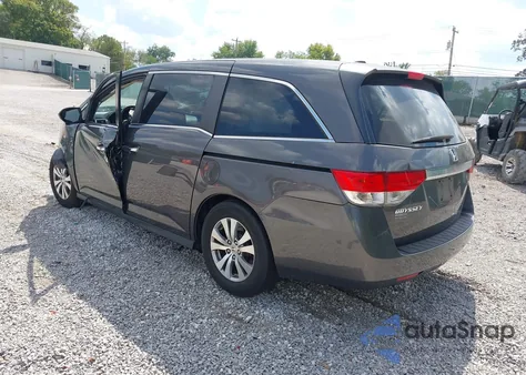 2014 Honda Odyssey Ex-L z USA, uszkodzony, nr VIN 5FNRL5H66EB094740